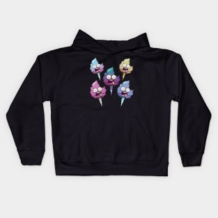 Eaten Cotton Candy Kids Hoodie